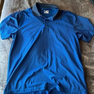 Under Armour Blue Polo XXL